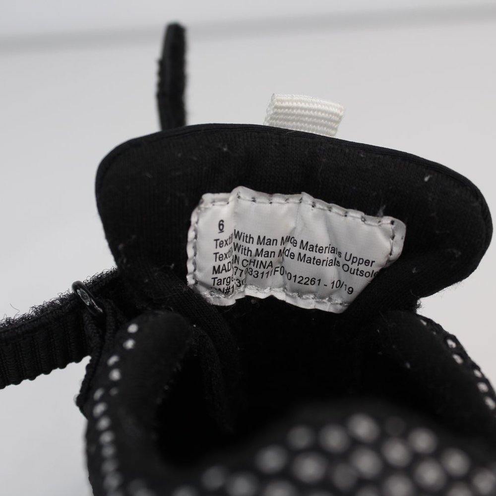 Cat & Jack Toddler Toddler Sz 6  Black Sneakers - Picture 7 of 7